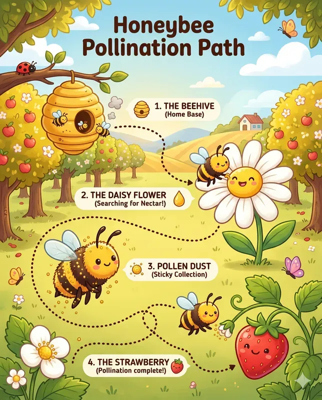 Kids Learning Map Infographics