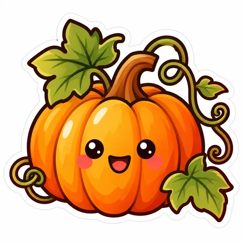 Thanksgiving Doodle Stickers