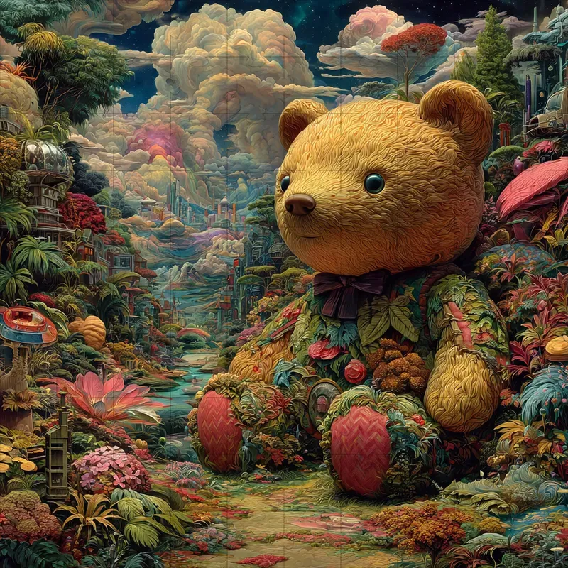 Oil Surreal Fantasy Maximalist Visionaries