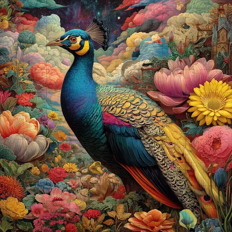 Oil Surreal Fantasy Maximalist Visionaries