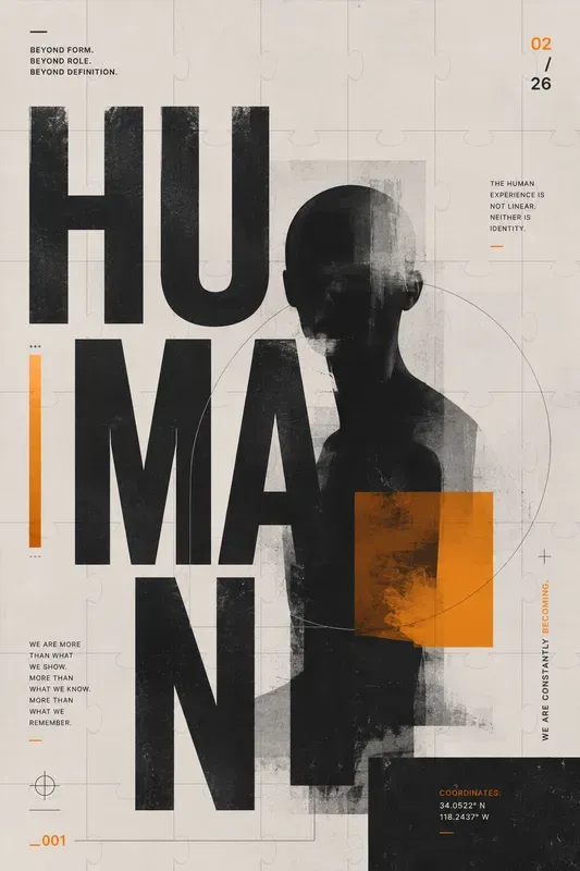 Typography Collage Wall Art