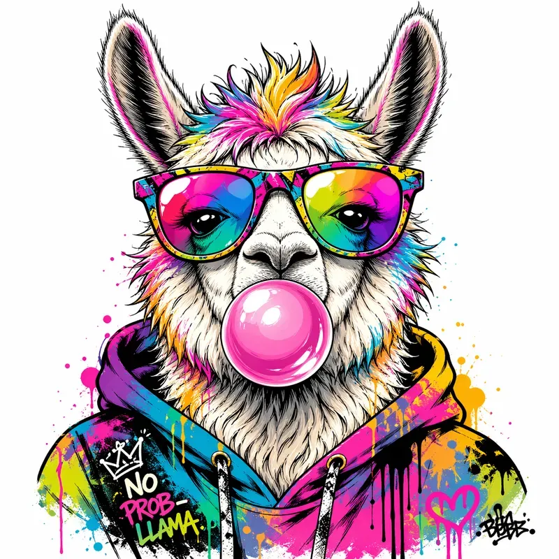 Pop Art Cool Animals