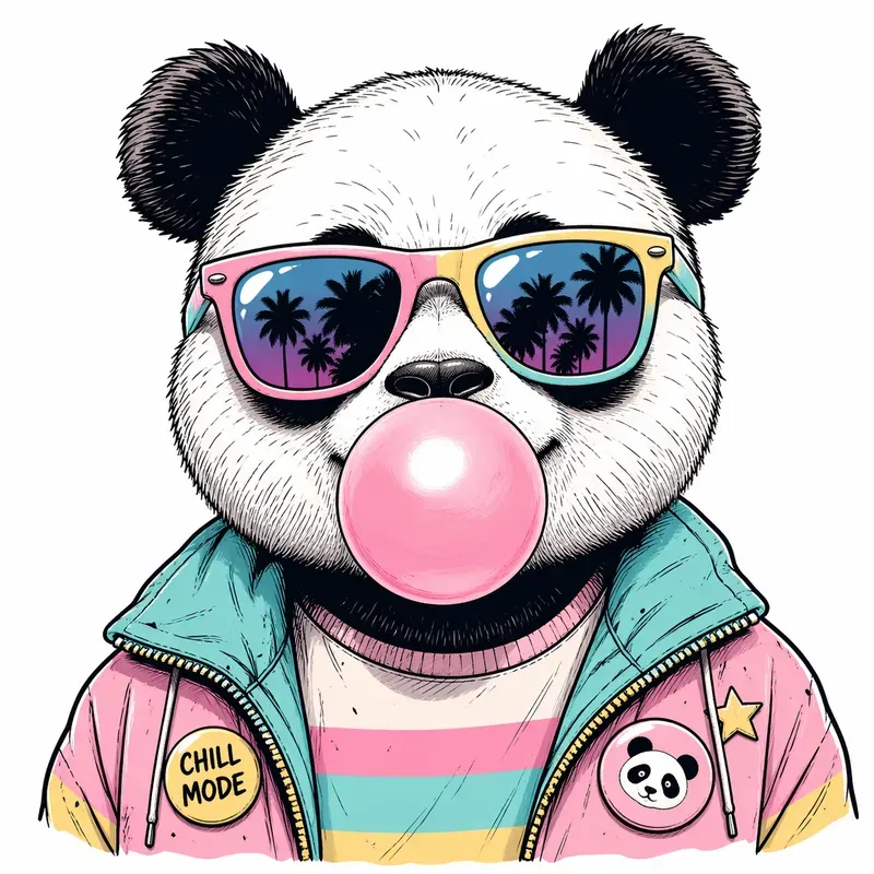 Pop Art Cool Animals