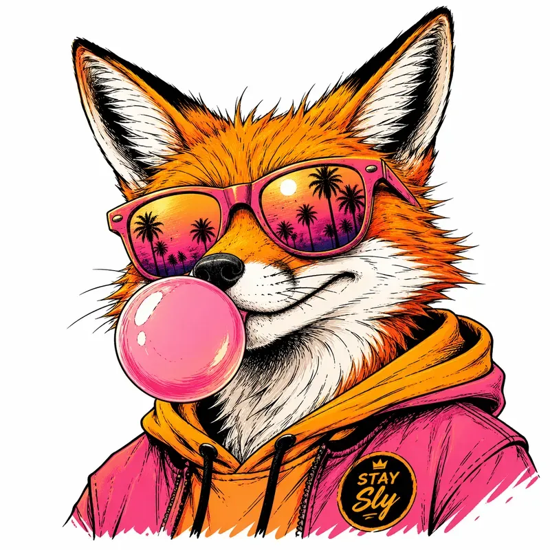 Pop Art Cool Animals