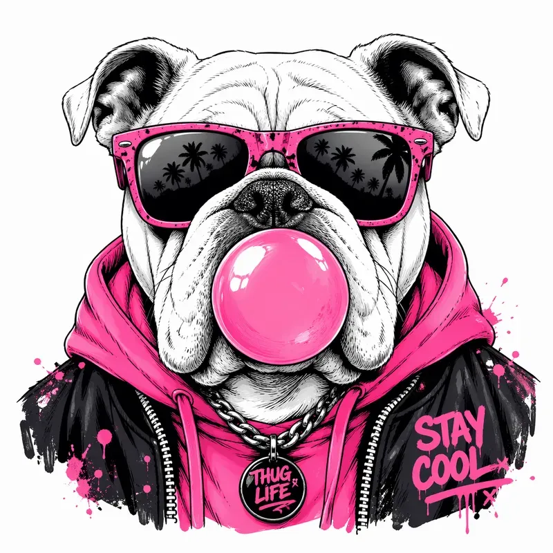 Pop Art Cool Animals