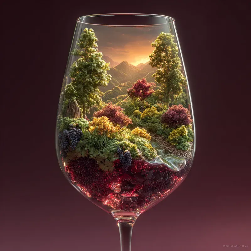 Surreal Glass Ecosystem Miniatures