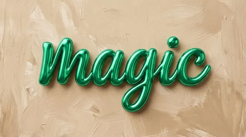 Gloss Balloon Text Makers