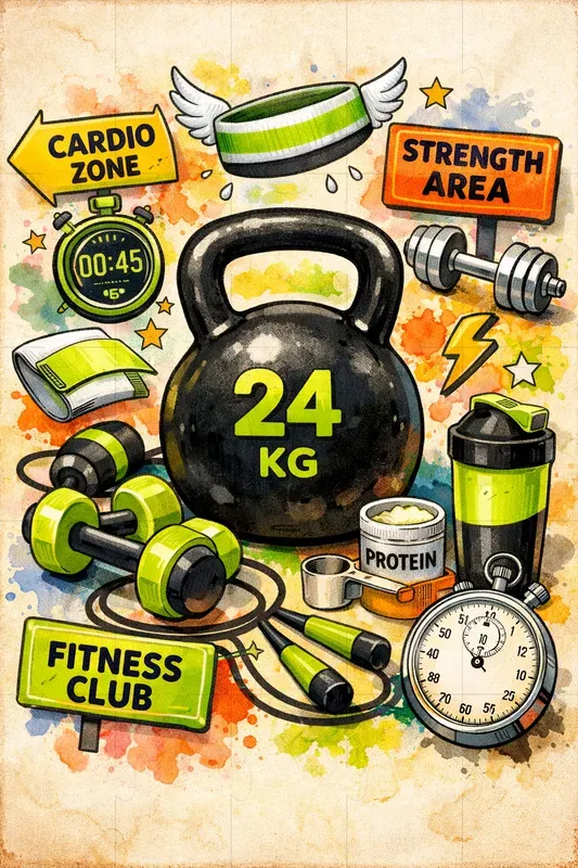 Artistic Collage Poster Graphics