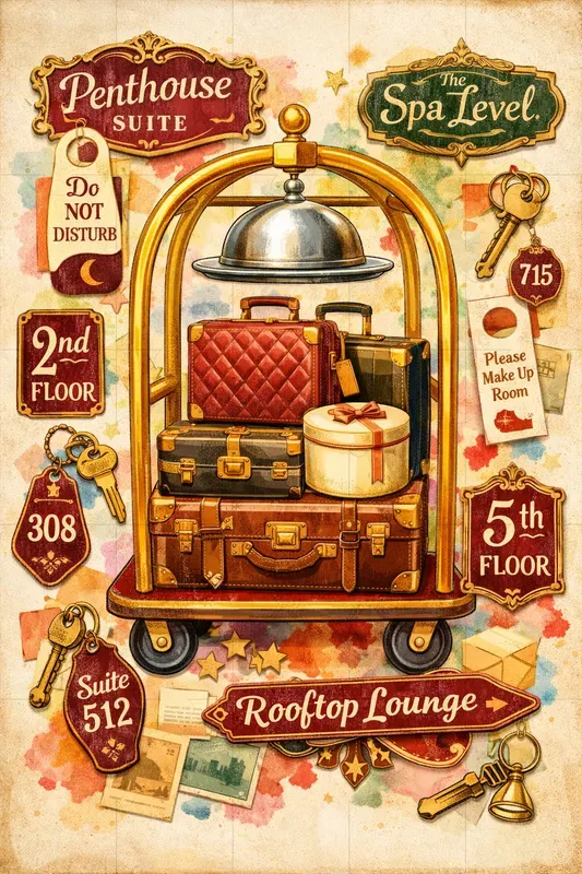 Artistic Collage Poster Graphics