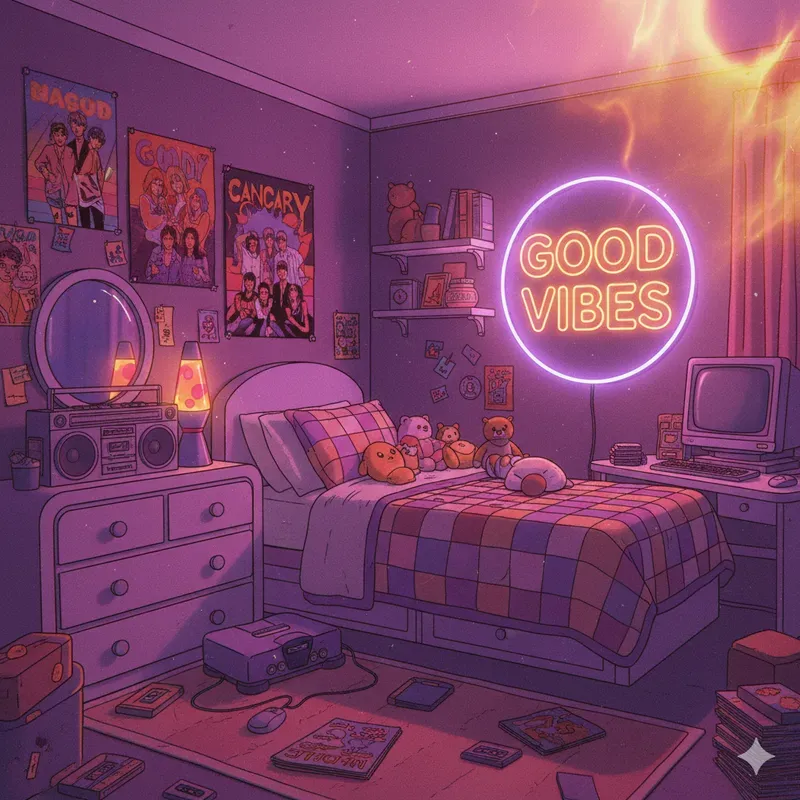 Retro Nostalgia Aesthetics