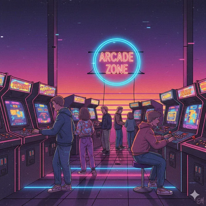 Retro Nostalgia Aesthetics