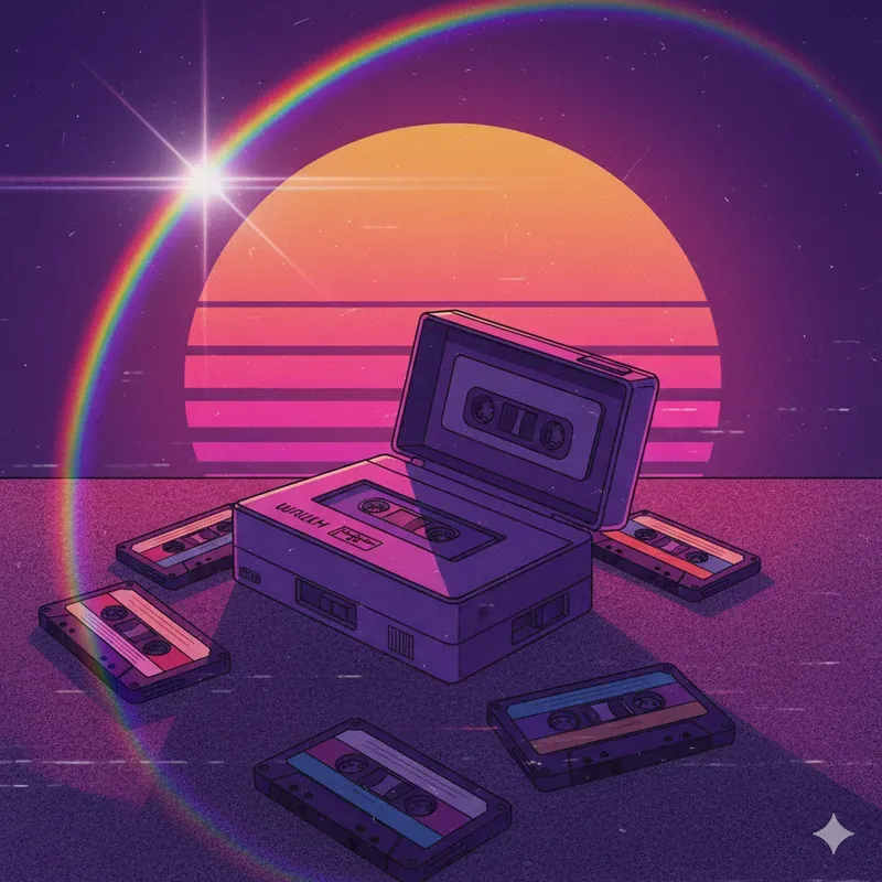 Retro Nostalgia Aesthetics