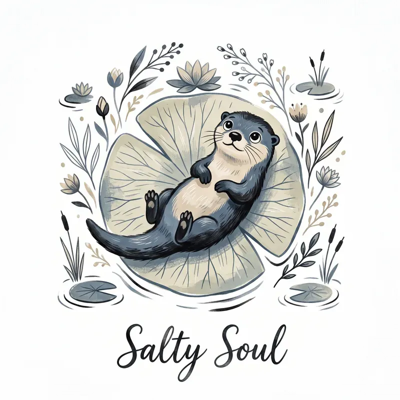 Customizable Cozy Watercolor Animal Art