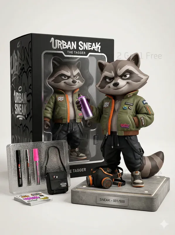 Semireal Cartoon Collectible Drops