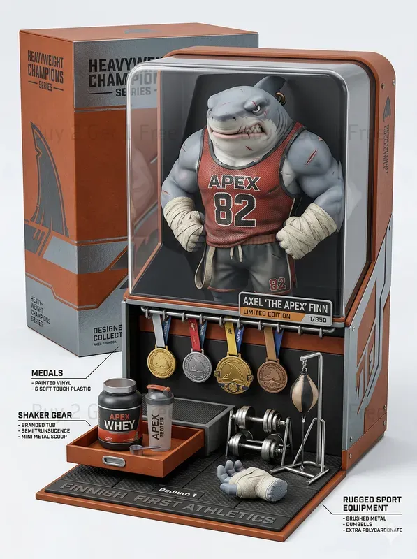 Semireal Cartoon Collectible Drops