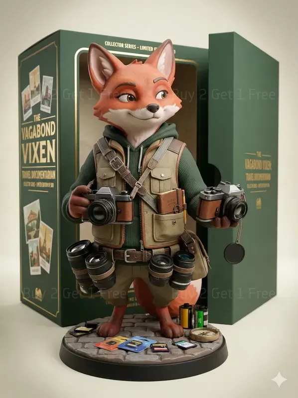 Semireal Cartoon Collectible Drops