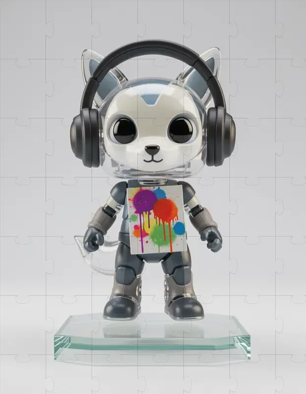 Pop Mart Kaws Style 3D Vinyl Toys