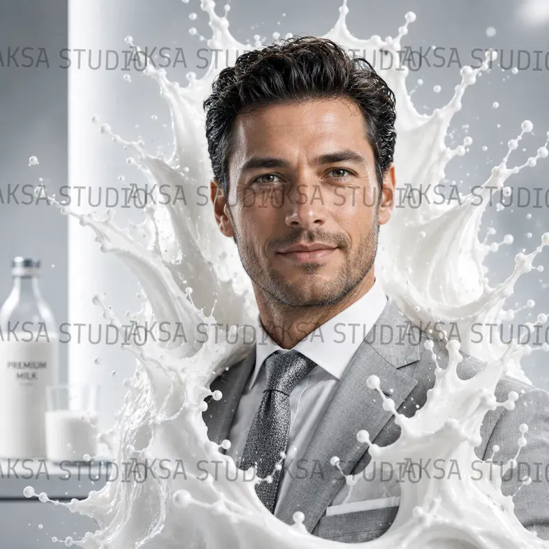 Milk Splash Portraits