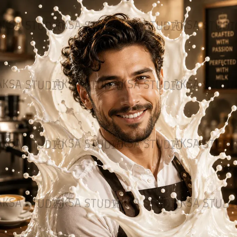 Milk Splash Portraits