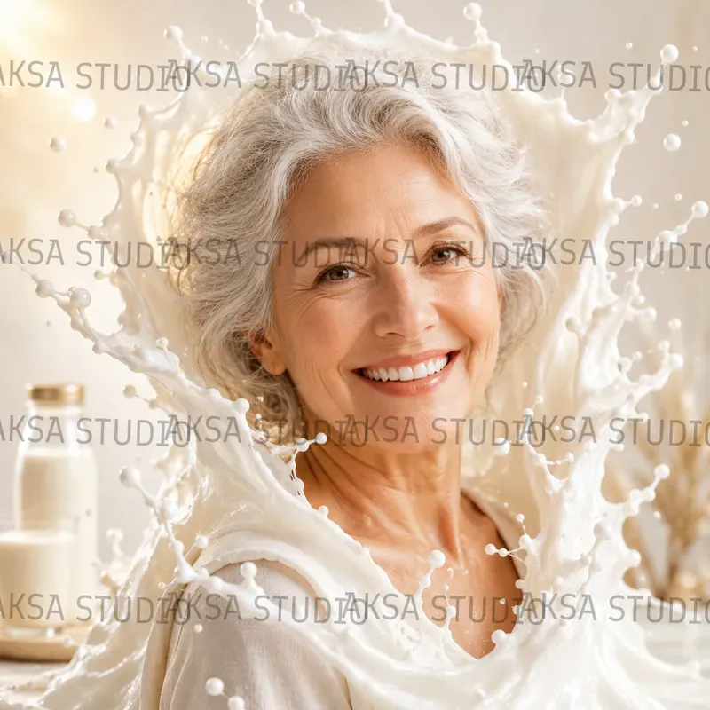 Milk Splash Portraits
