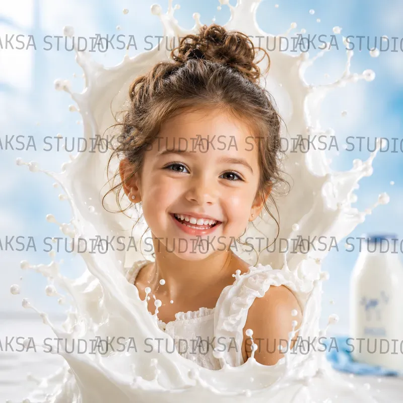 Milk Splash Portraits