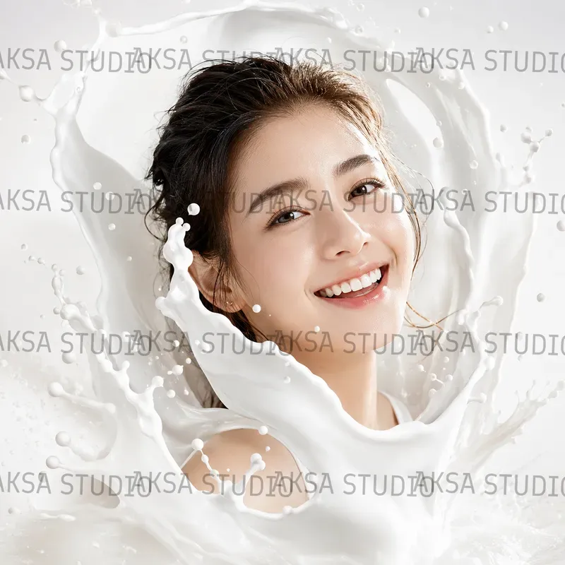Milk Splash Portraits