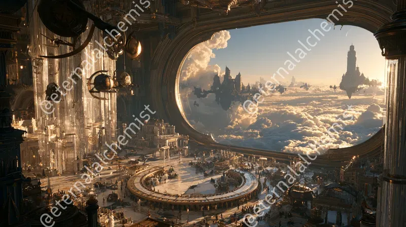 Cinematic Fantasy Interiors