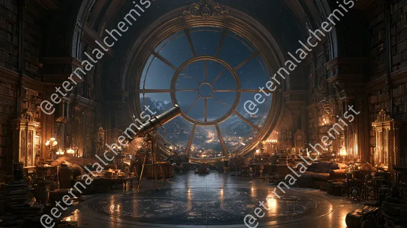 Cinematic Fantasy Interiors