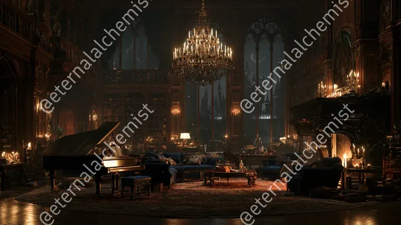 Cinematic Fantasy Interiors