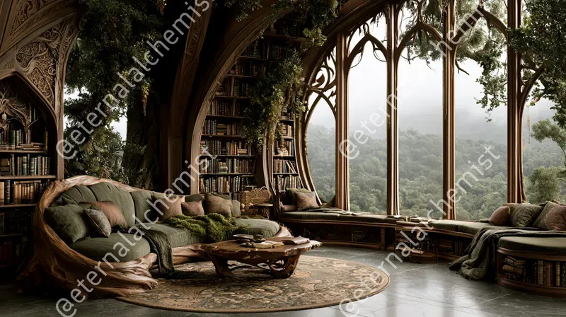 Cinematic Fantasy Interiors
