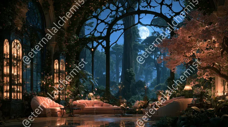 Cinematic Fantasy Interiors