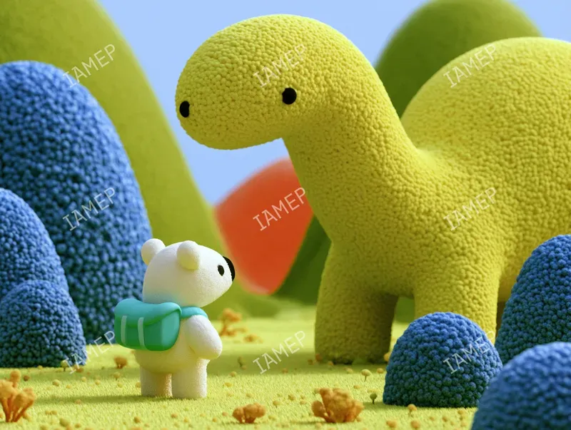 Soft Textured Storybook Illustrations