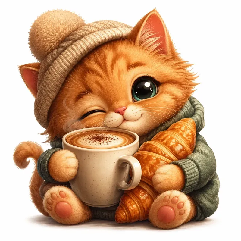 Cute Kawaii Cafe Mascot Generator