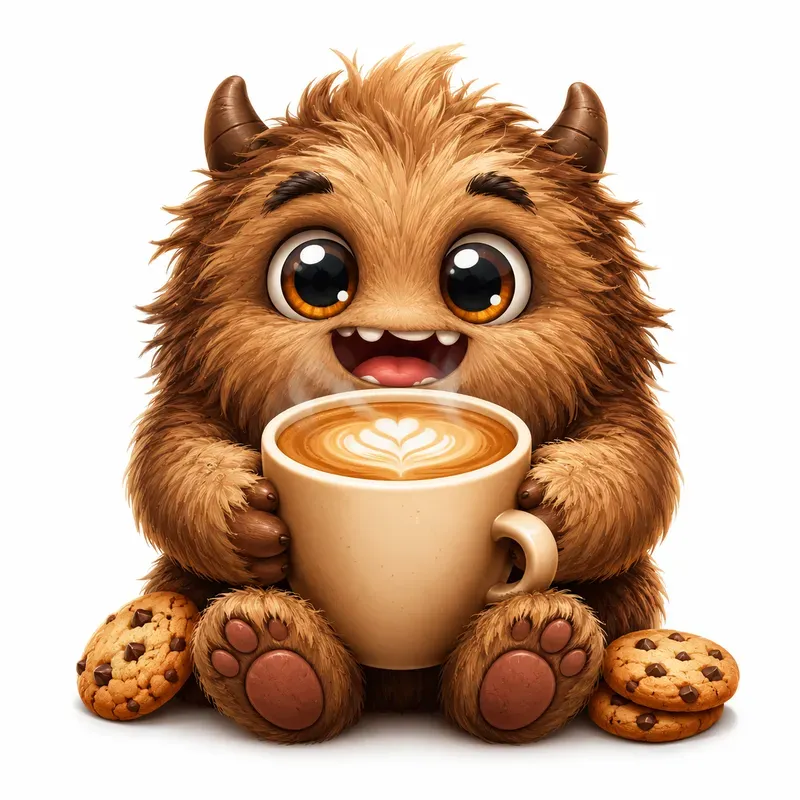 Cute Kawaii Cafe Mascot Generator