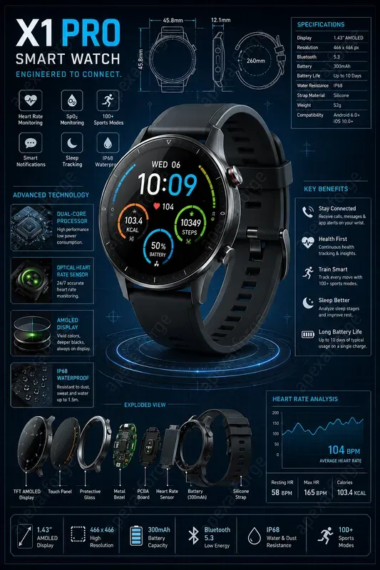 Product Blueprint Infographics Generator