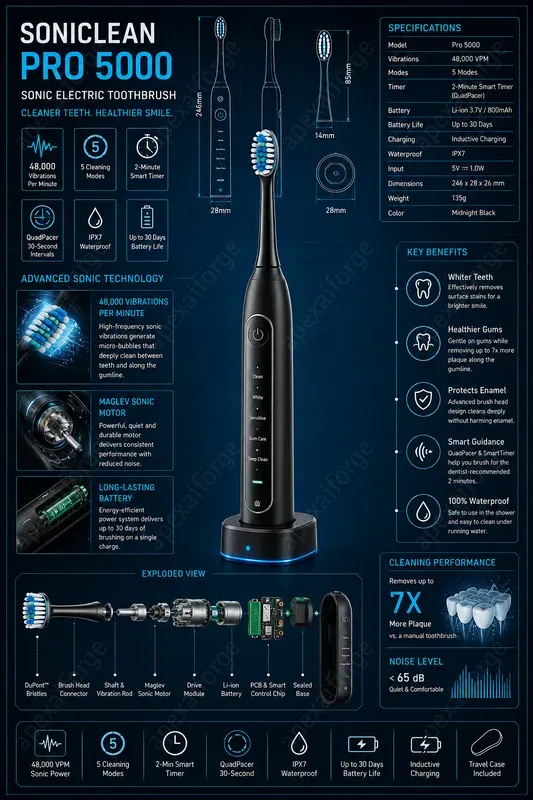 Product Blueprint Infographics Generator