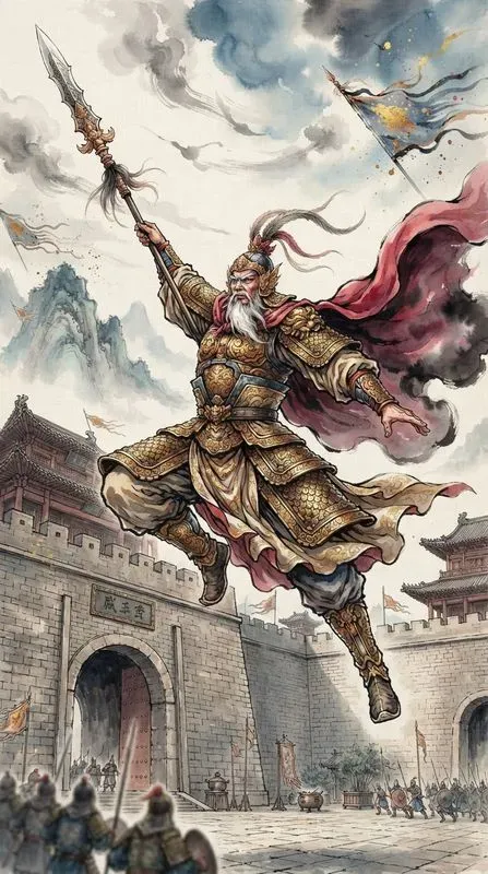 Majestic Chinese Heroes Fine Art