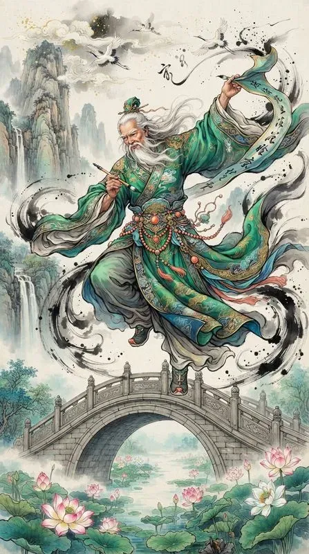 Majestic Chinese Heroes Fine Art