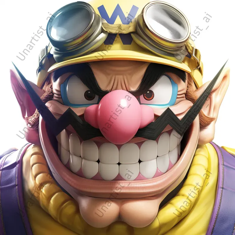 Hyperdetailed 3D Nintendo Portraits
