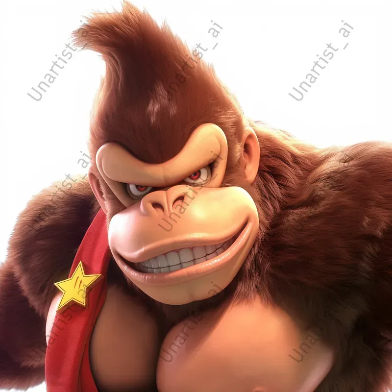 Hyperdetailed 3D Nintendo Portraits