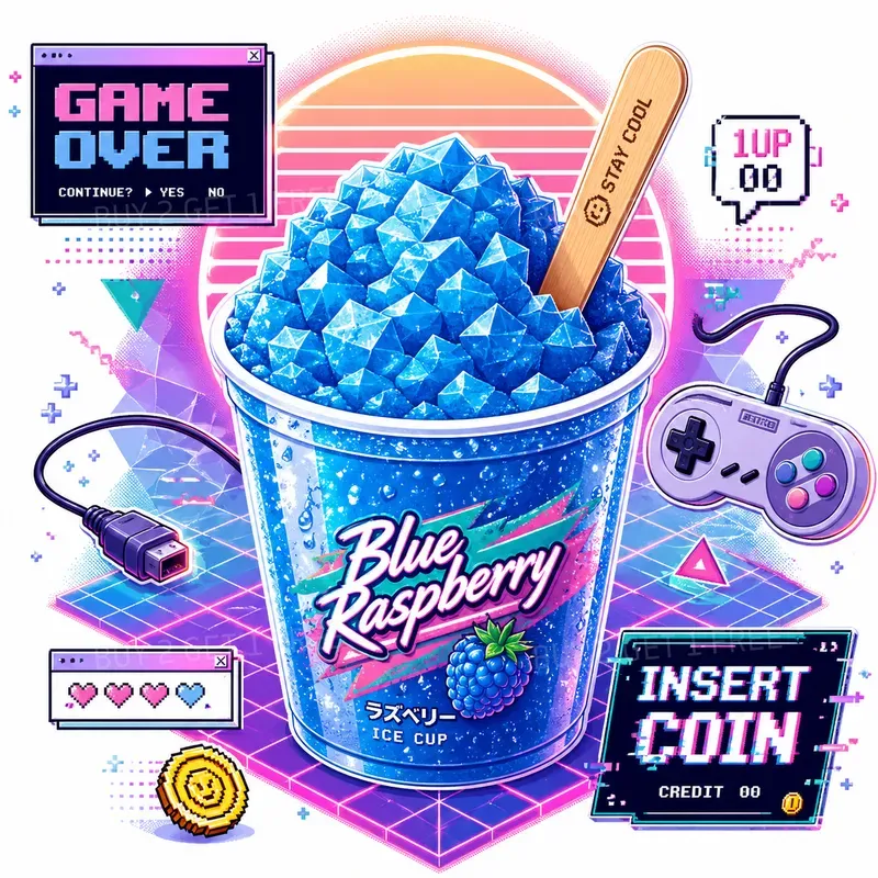 Liquid Vaporwave Summer Tech Food Hybrids