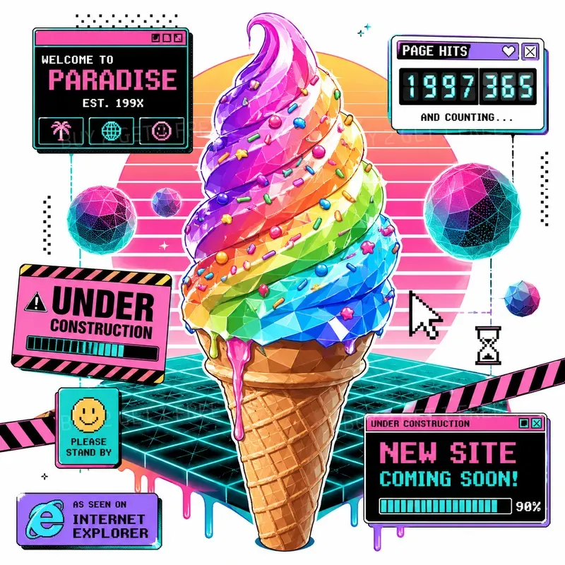 Liquid Vaporwave Summer Tech Food Hybrids