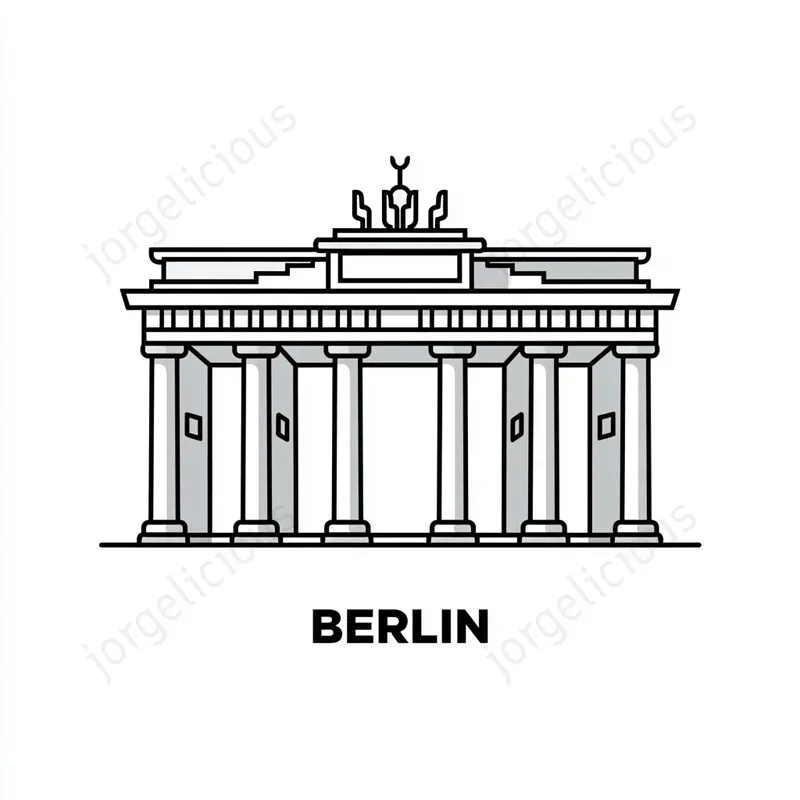 Minimal Landmark City Prints