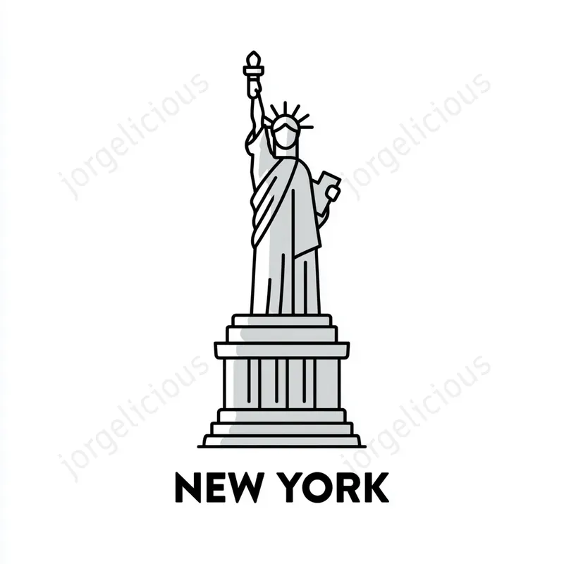 Minimal Landmark City Prints