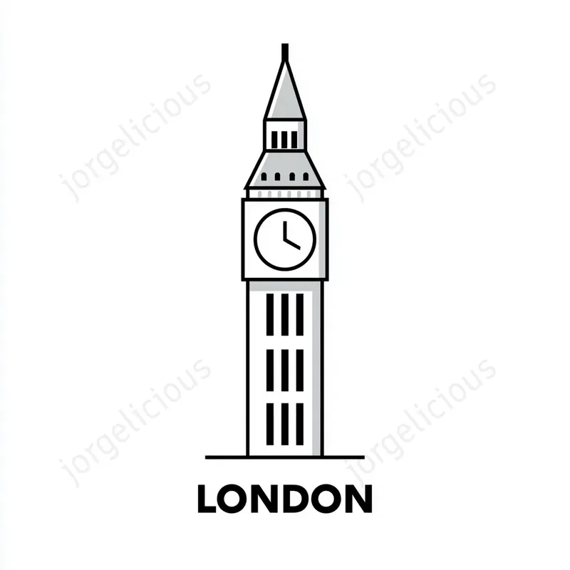 Minimal Landmark City Prints