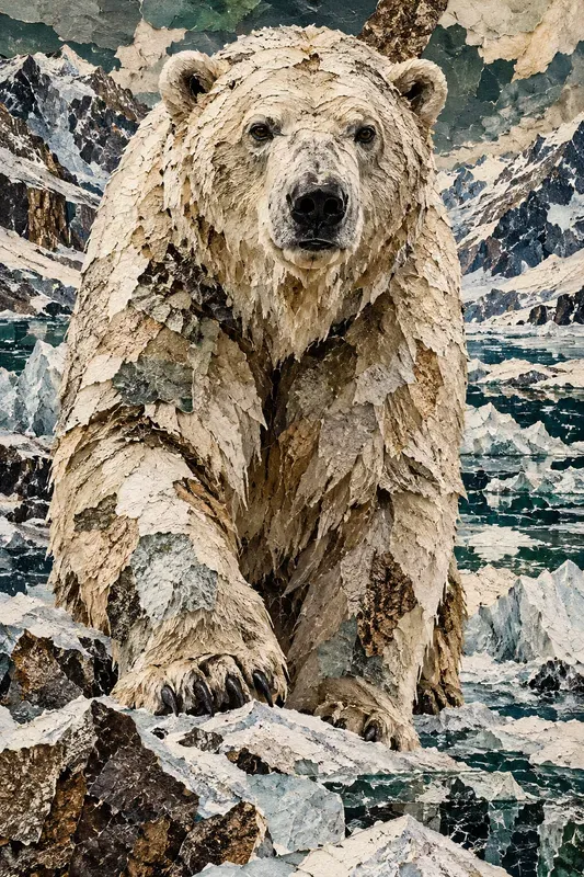 Natural Collage Animals
