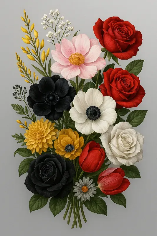 Luxurious Blooming Bouquets