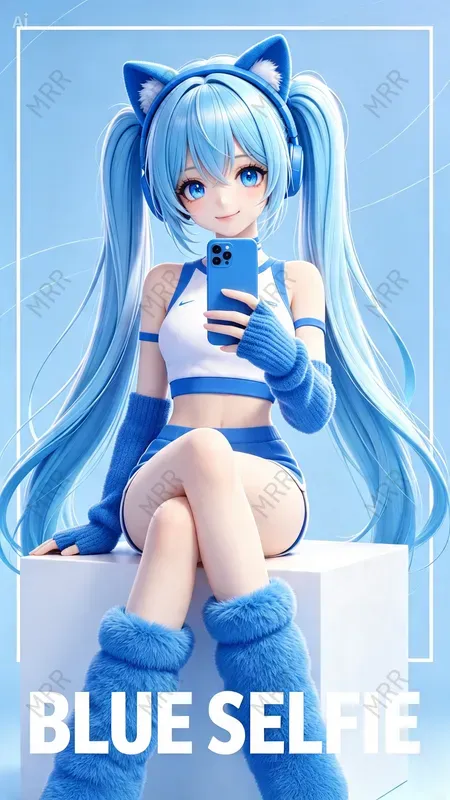Cute Anime Selfie Girls