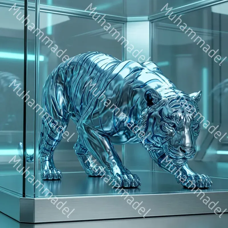 Chrome Animal Sculpture Generator