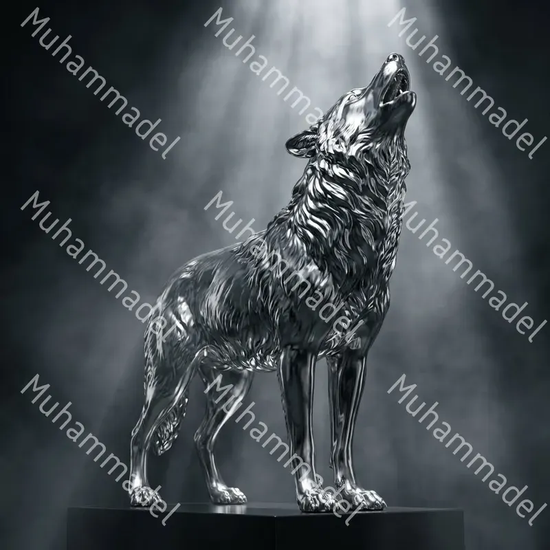 Chrome Animal Sculpture Generator